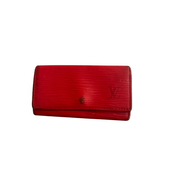 LOUIS VUITTON Red Epi Leather Keyholder Case - Picture 3 of 8